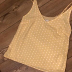 A New Day adorable tank with adjustable straps.